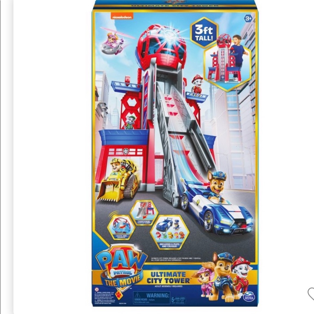 Paw patrol tower